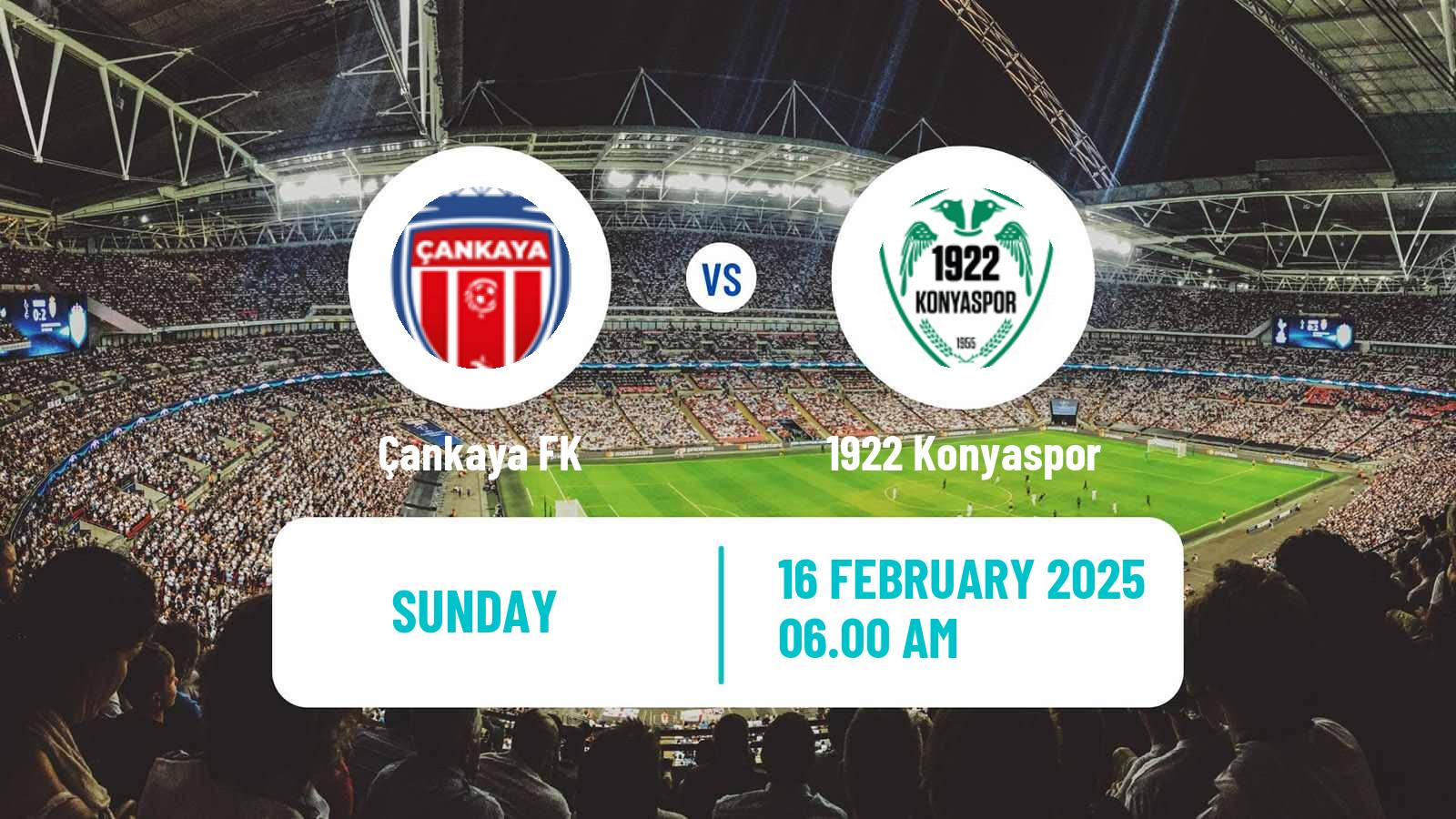 Soccer Turkish 3 Lig Group 3 Çankaya - 1922 Konyaspor