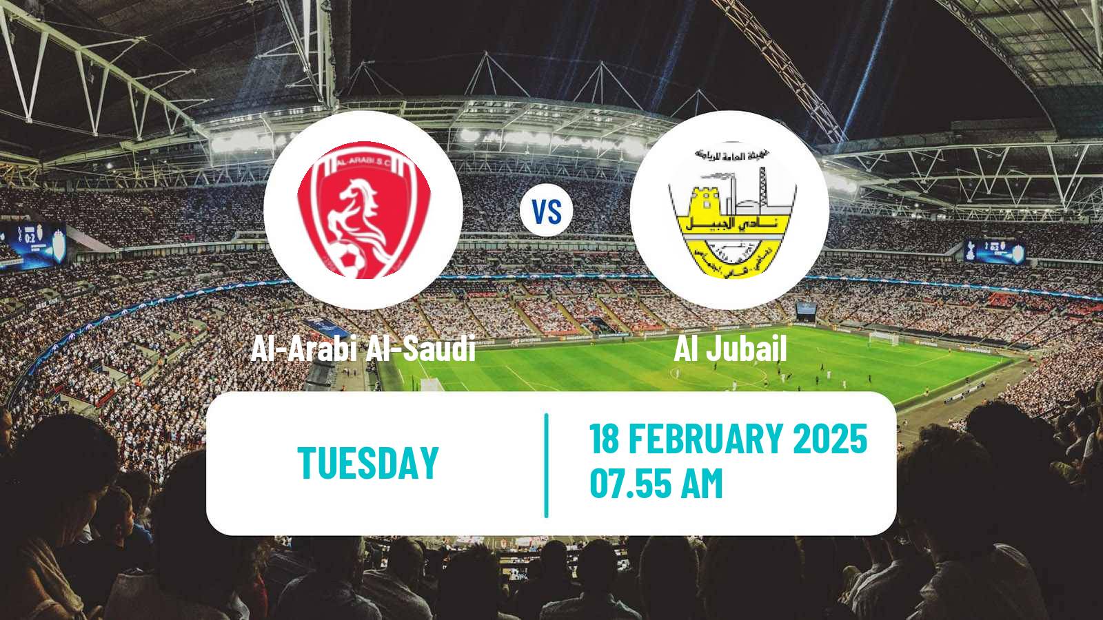 Soccer Saudi Division 1 Al-Arabi Al-Saudi - Al Jubail