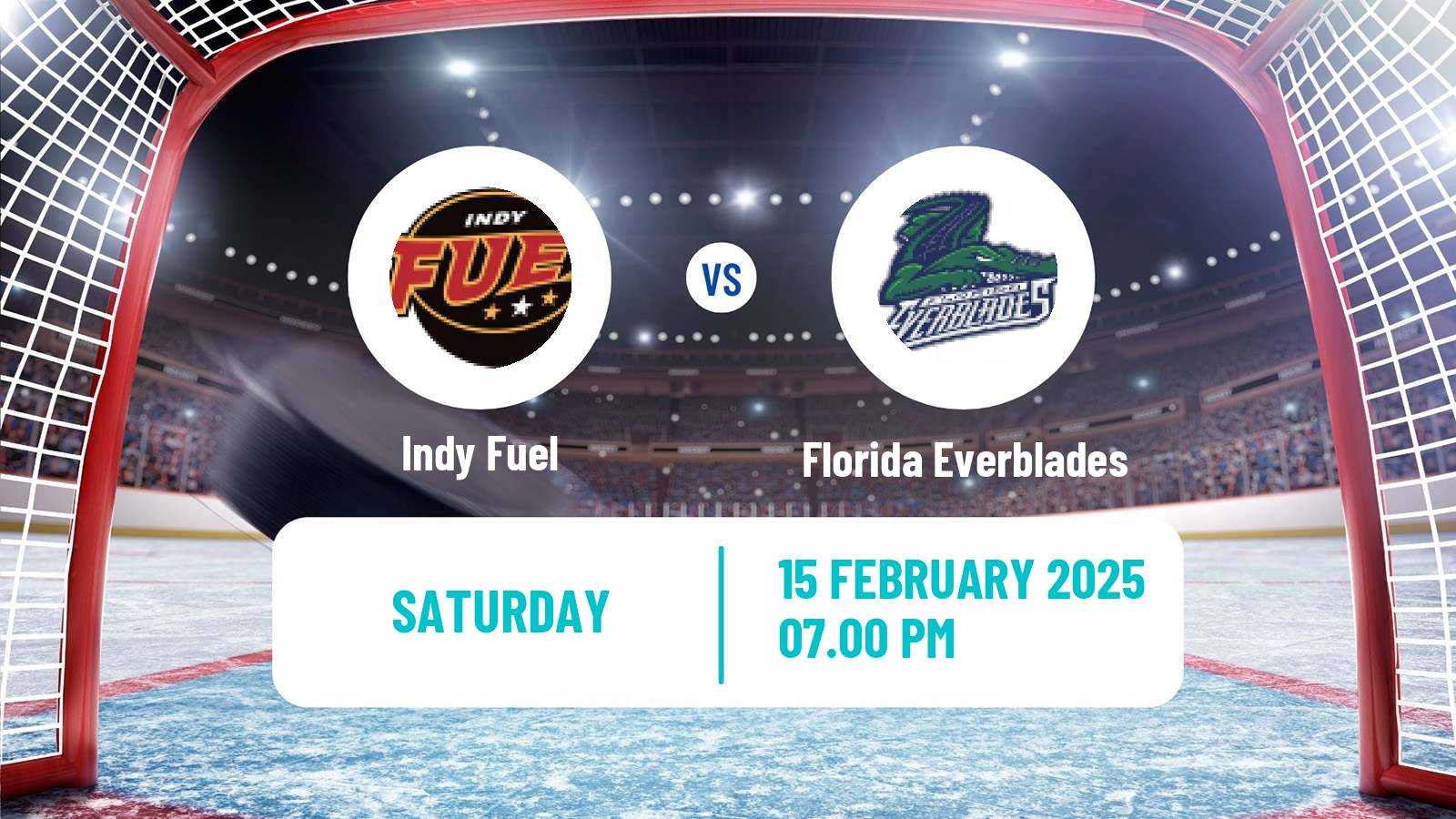 Hockey ECHL Indy Fuel - Florida Everblades