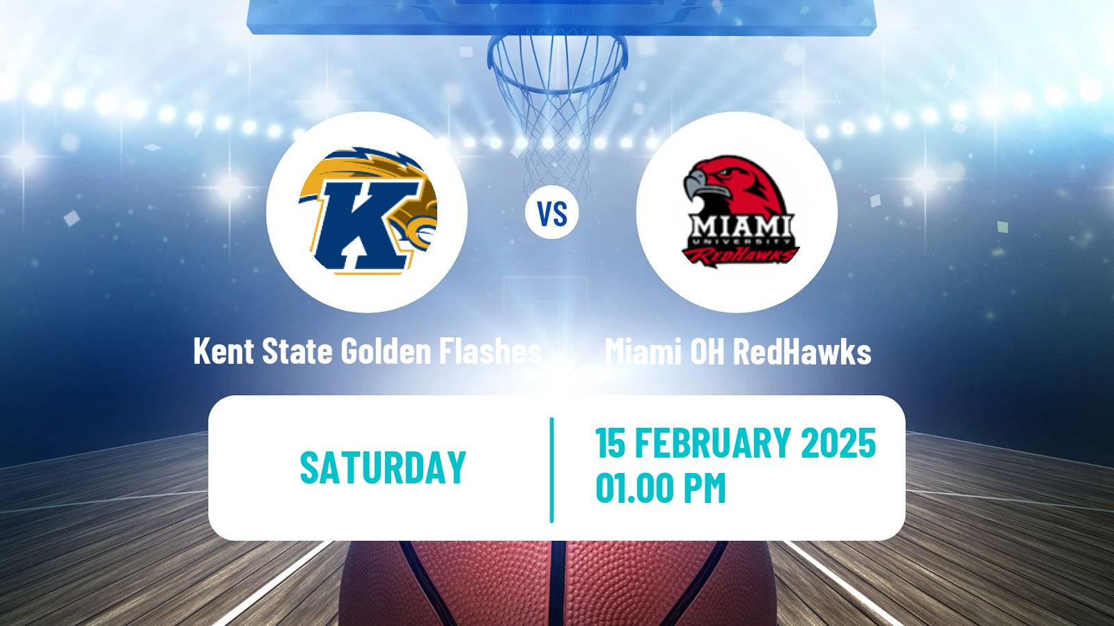 Basketball NCAA College Basketball Women Kent State Golden Flashes - Miami OH RedHawks