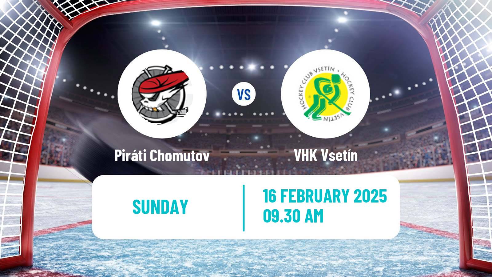 Hockey Czech Chance Liga Piráti Chomutov - Vsetín