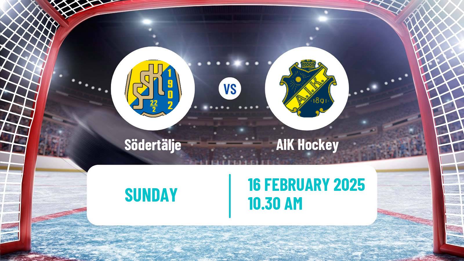 Hockey Swedish Hockey Allsvenskan Södertälje - AIK