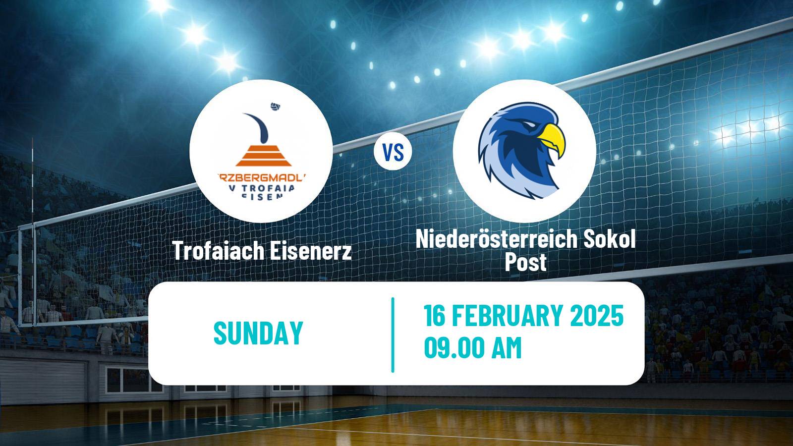 Volleyball Austrian Cup Volleyball Women Trofaiach Eisenerz - Niederösterreich Sokol Post