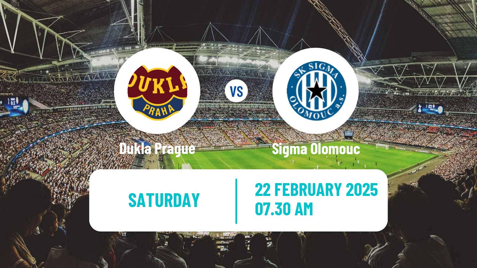 Soccer Czech 1 Liga Dukla Prague - Sigma Olomouc