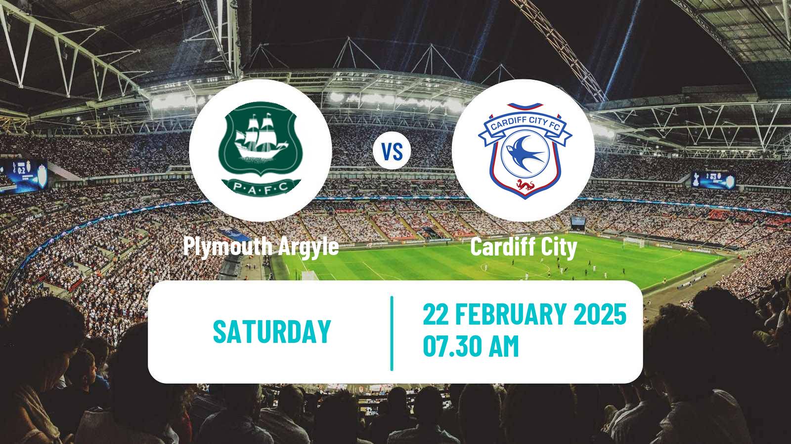 Soccer English League Championship Plymouth Argyle - Cardiff City