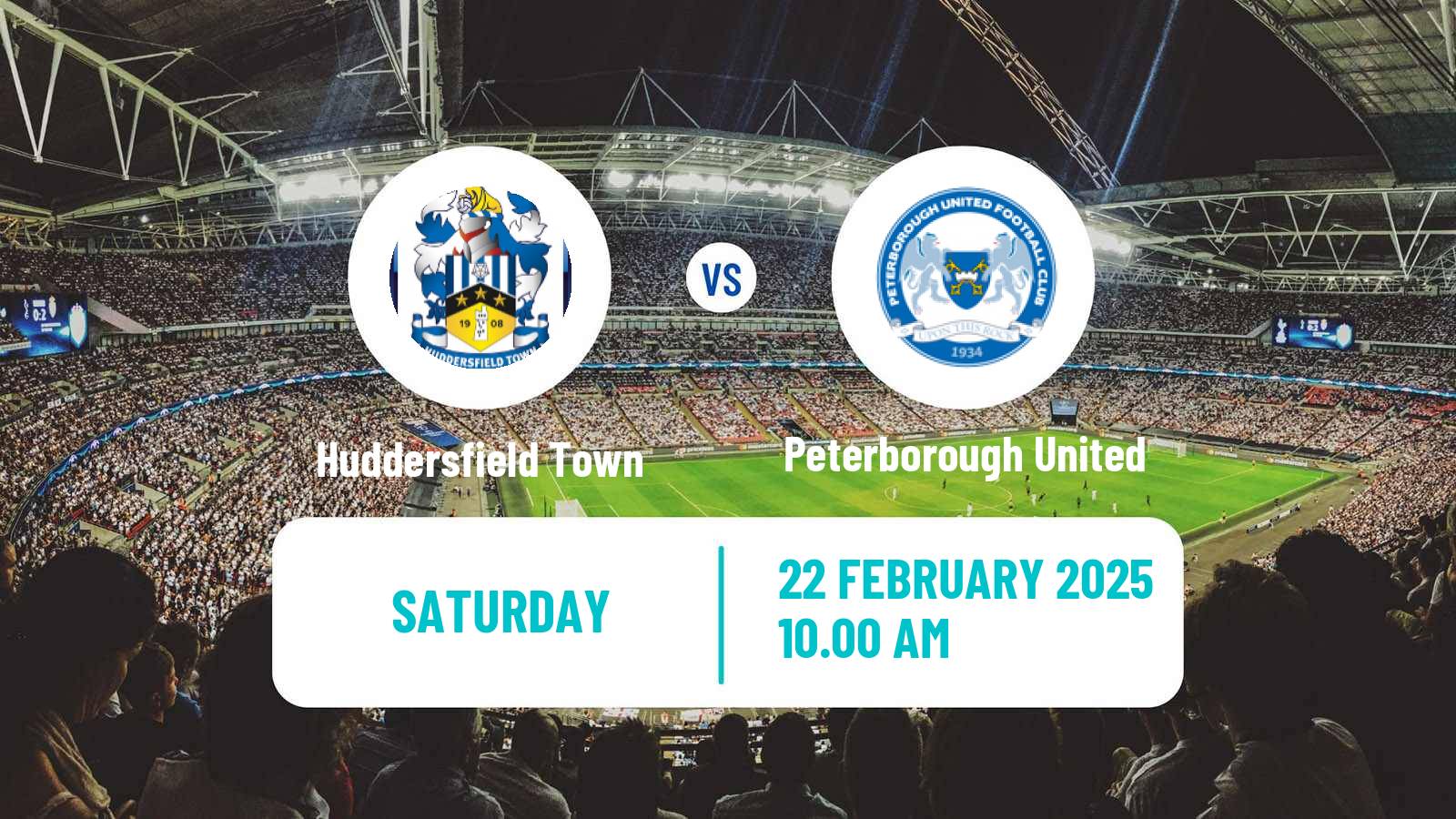 Soccer English League One Huddersfield Town - Peterborough United