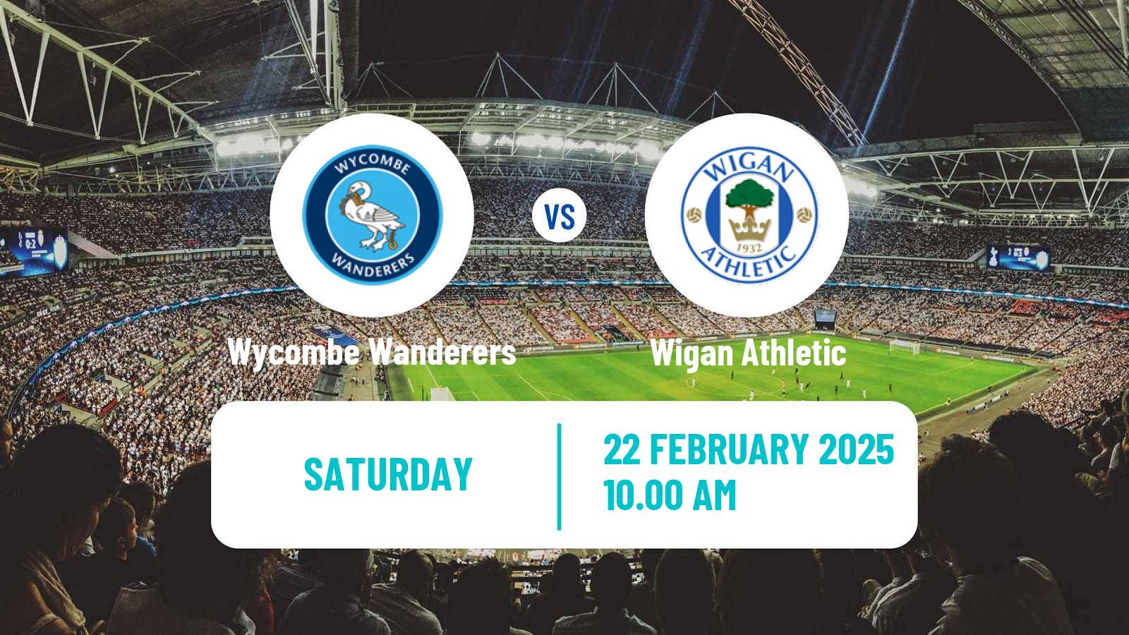 Soccer English League One Wycombe Wanderers - Wigan Athletic