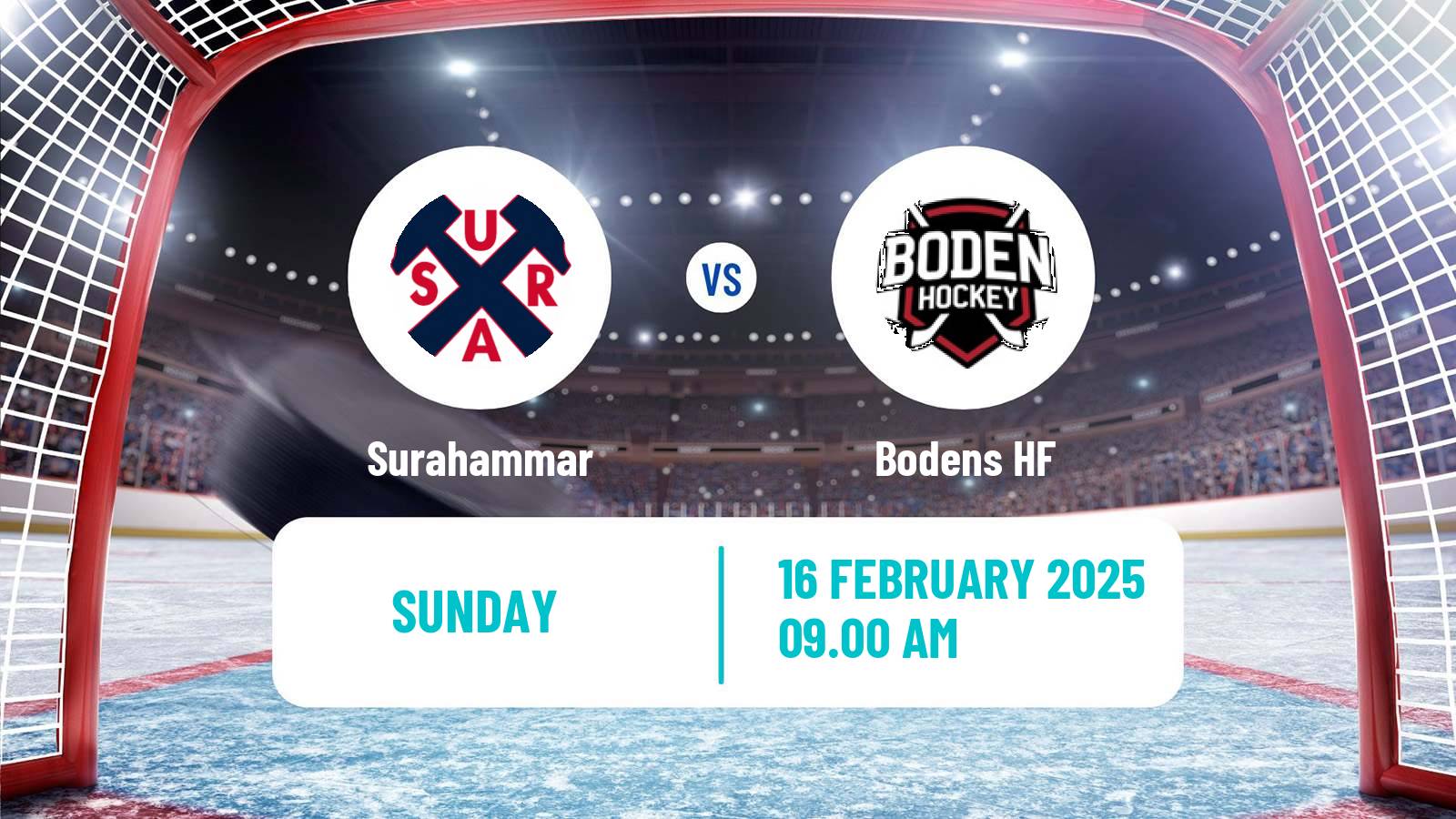 Hockey Swedish Hockey AllEttan Norra Surahammar - Boden