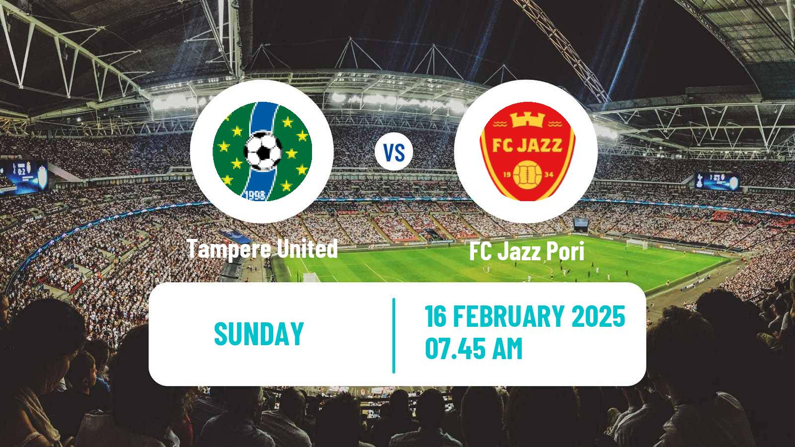 Soccer Club Friendly Tampere United - Jazz Pori