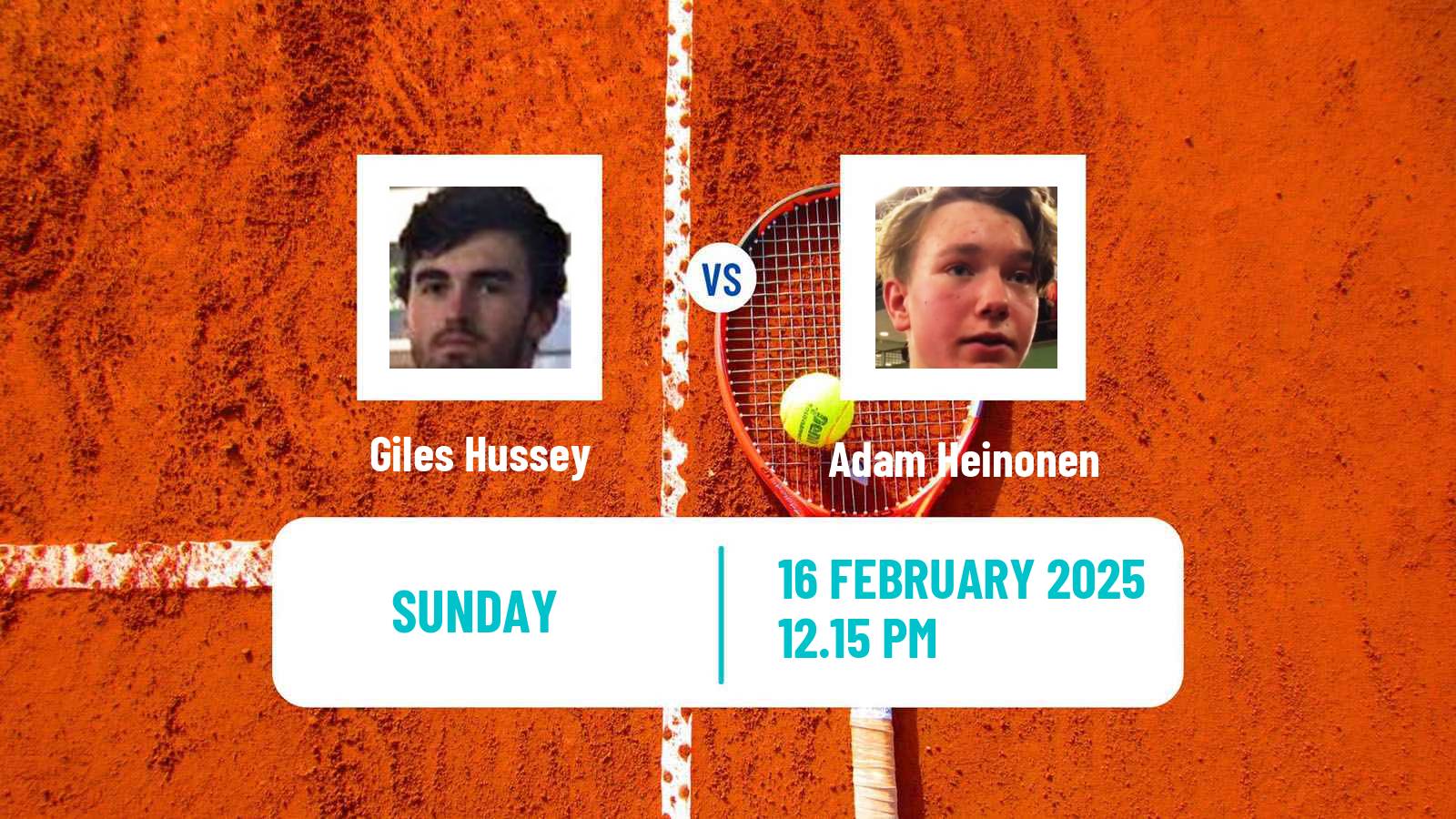 Tennis Glasgow Challenger Men Giles Hussey - Adam Heinonen