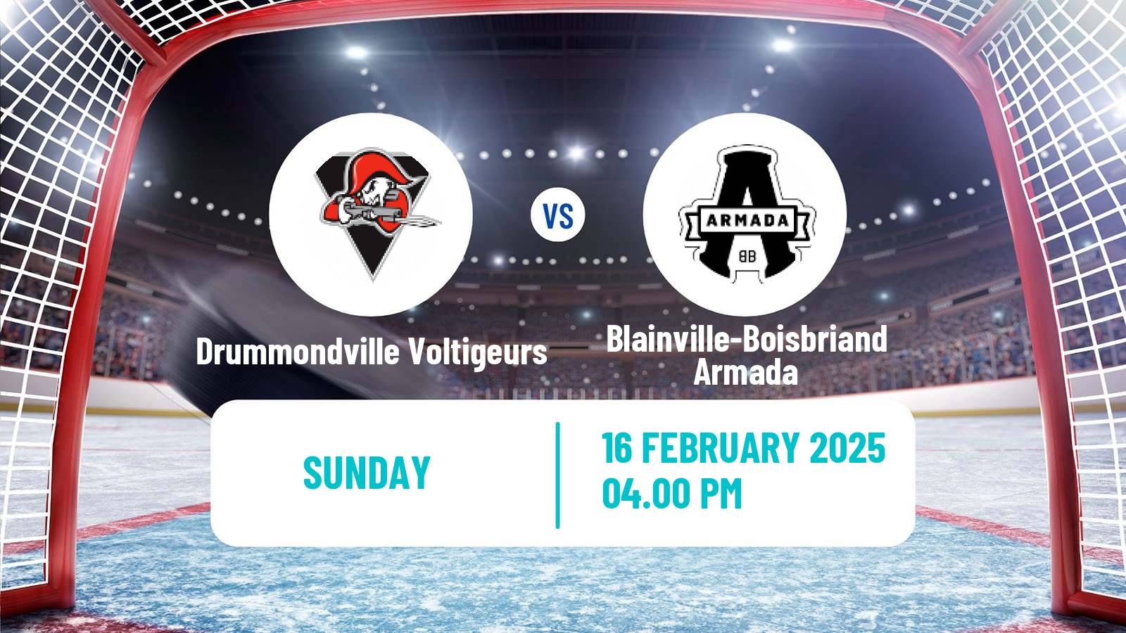 Hockey QMJHL Drummondville Voltigeurs - Blainville-Boisbriand Armada