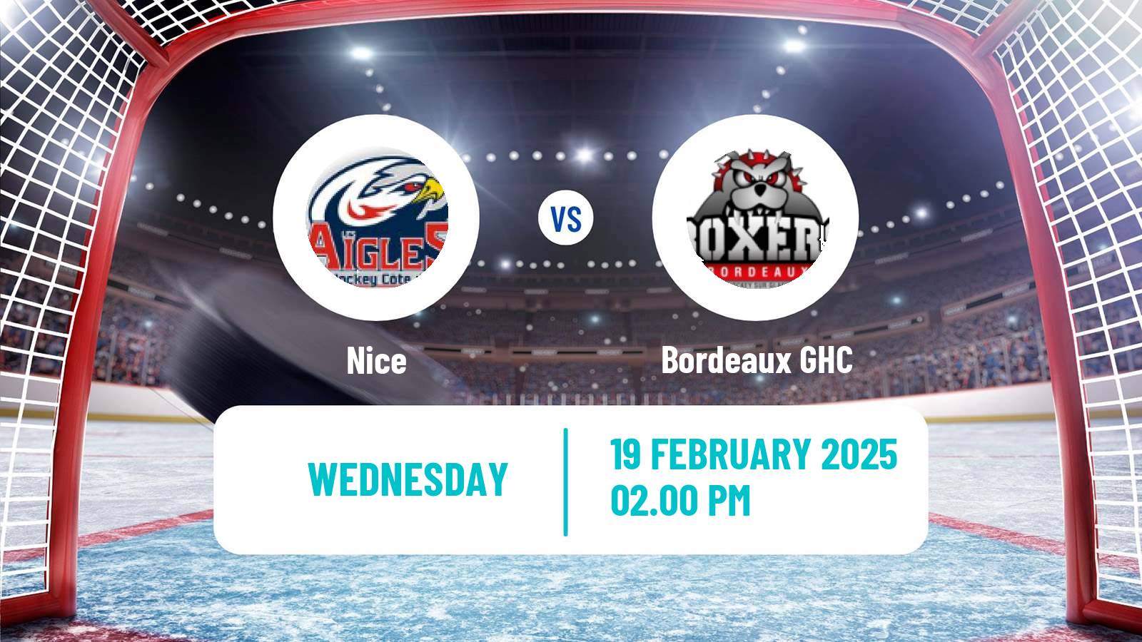 Hockey French Ligue Magnus Nice - Bordeaux