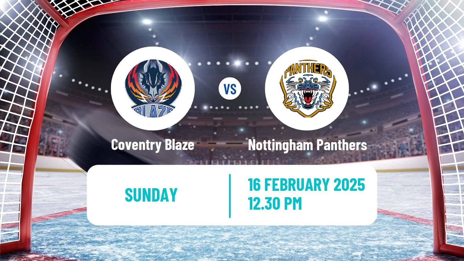 Hockey United Kingdom Elite League Coventry Blaze - Nottingham Panthers