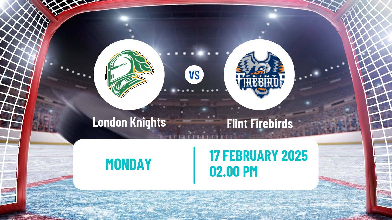 Hockey OHL London Knights - Flint Firebirds