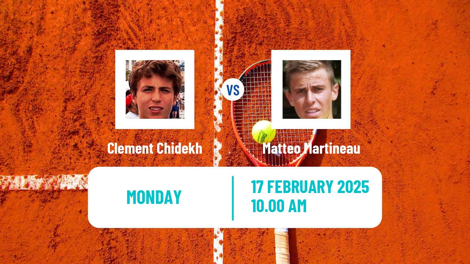 Tennis Glasgow Challenger Men Clement Chidekh - Matteo Martineau