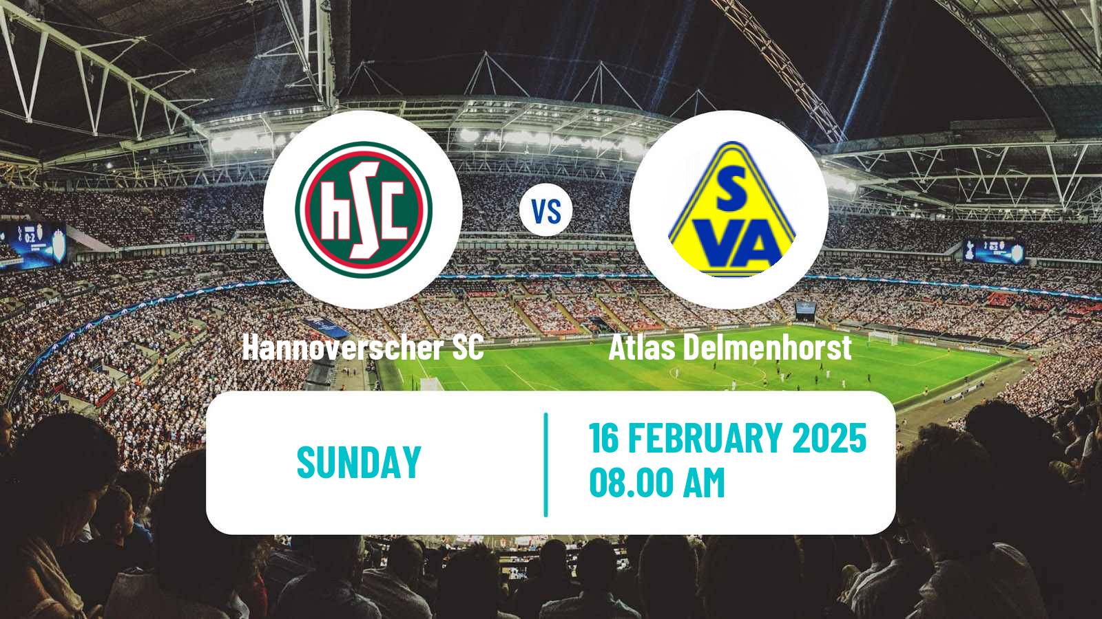 Soccer German Oberliga Niedersachsen Hannoverscher SC - Atlas Delmenhorst