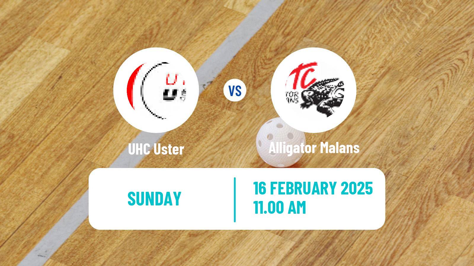 Floorball Swiss NLA Floorball Uster - Alligator Malans