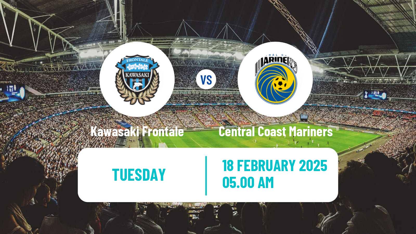 Soccer AFC Champions League Kawasaki Frontale - Central Coast Mariners