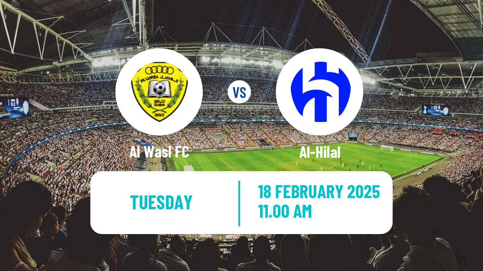 Soccer AFC Champions League Al Wasl - Al-Hilal