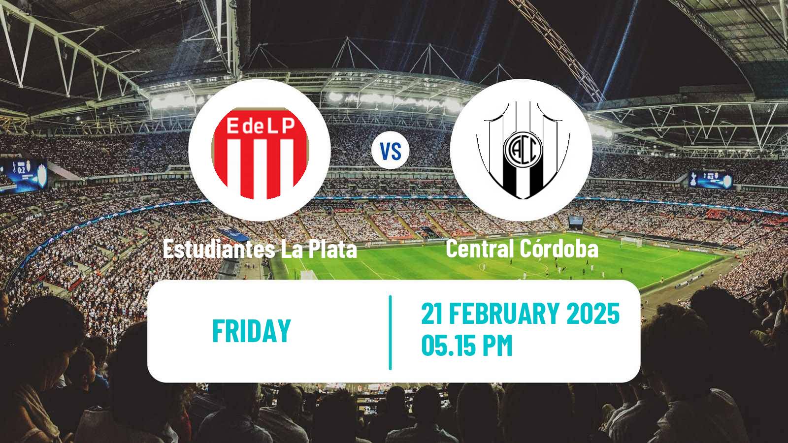 Soccer Argentinian Liga Profesional Estudiantes La Plata - Central Córdoba