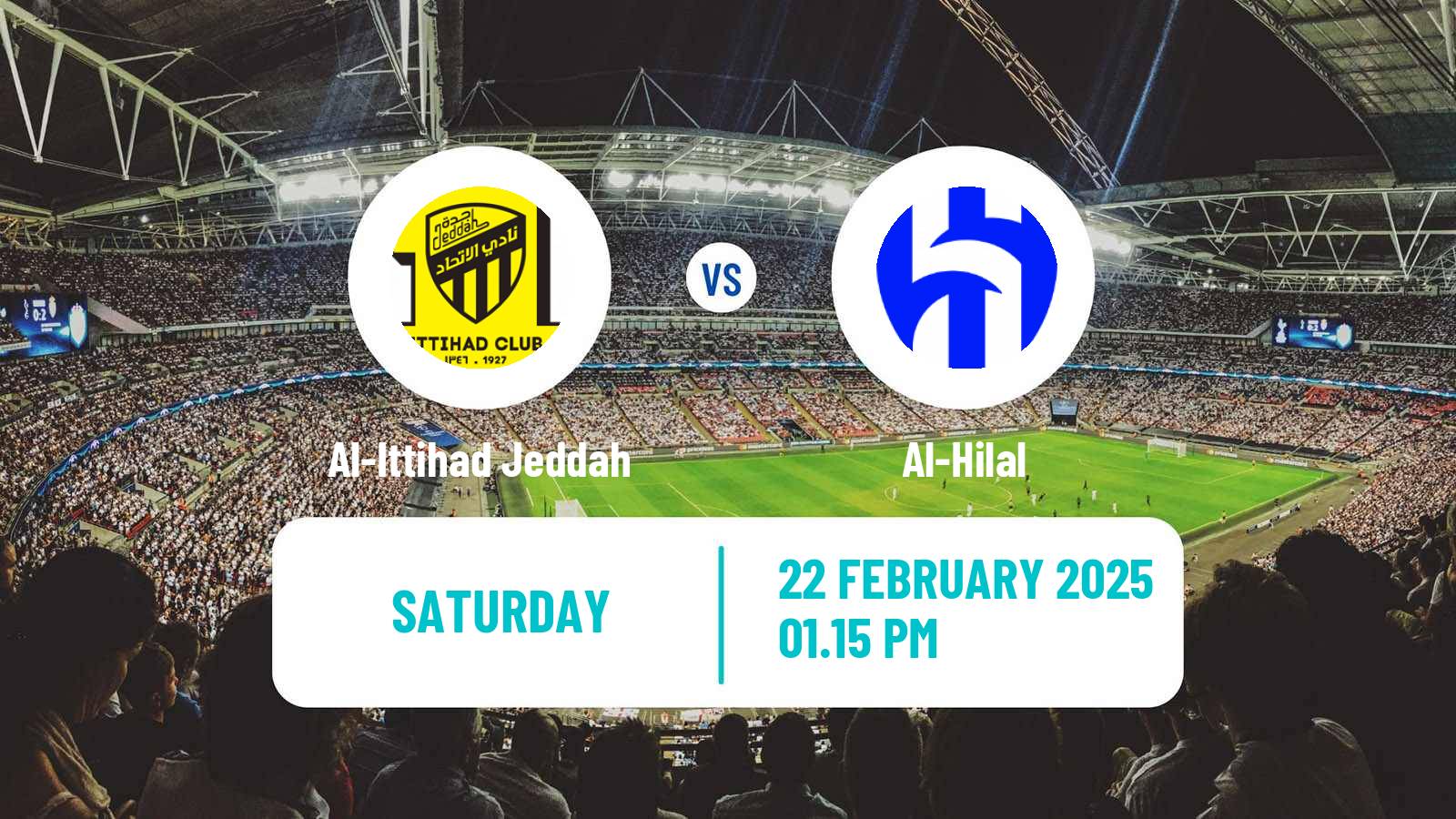 Soccer Saudi Professional League Al-Ittihad Jeddah - Al-Hilal