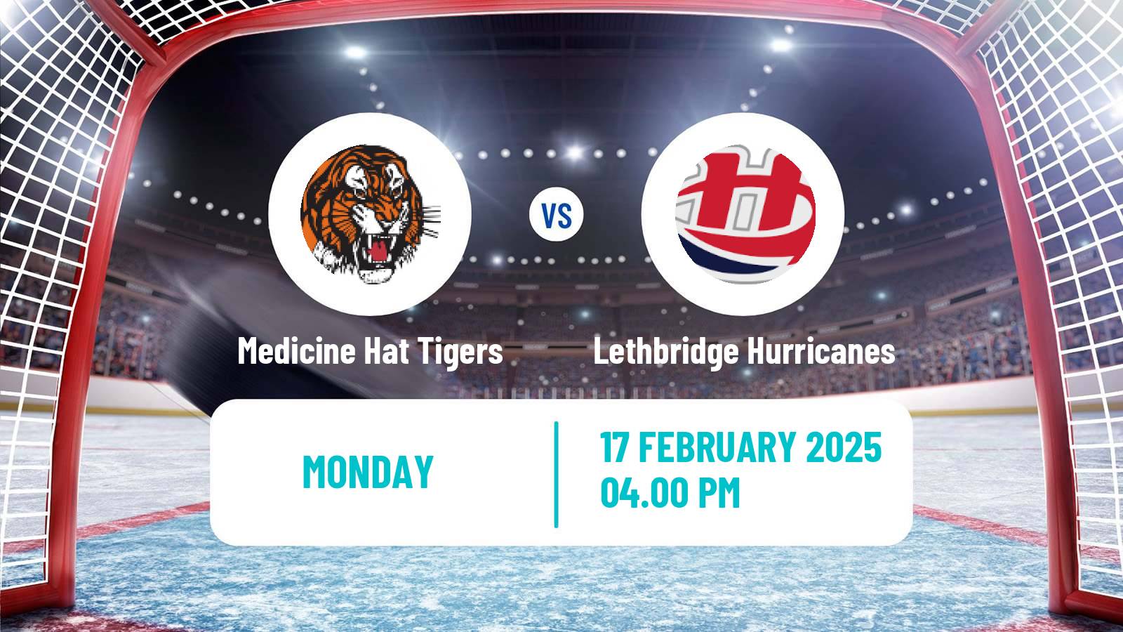 Hockey WHL Medicine Hat Tigers - Lethbridge Hurricanes