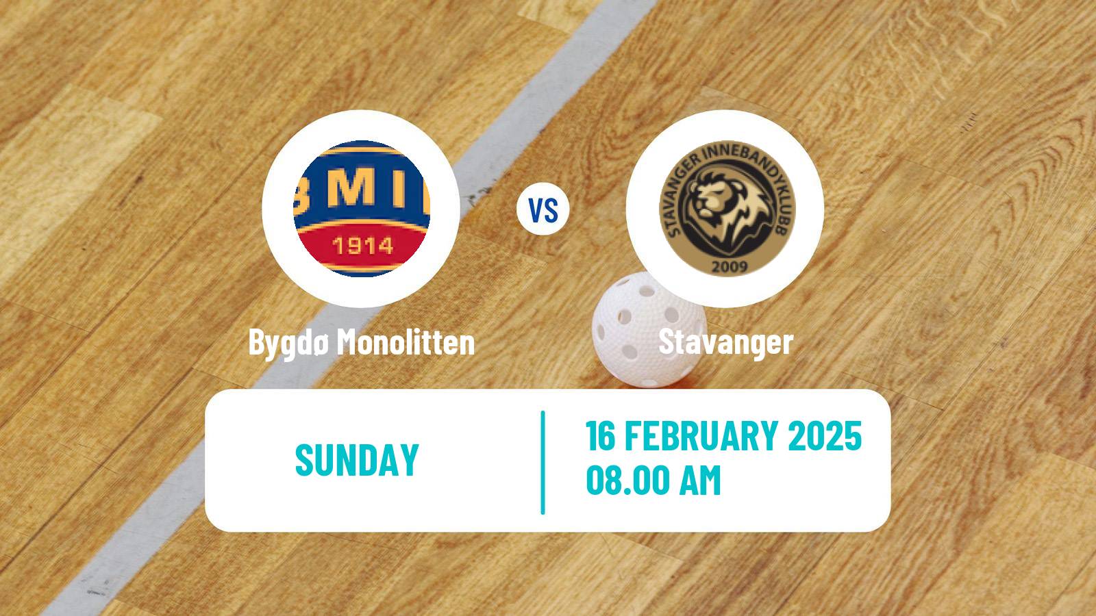 Floorball Norwegian Eliteserien Floorball Women Bygdø Monolitten - Stavanger