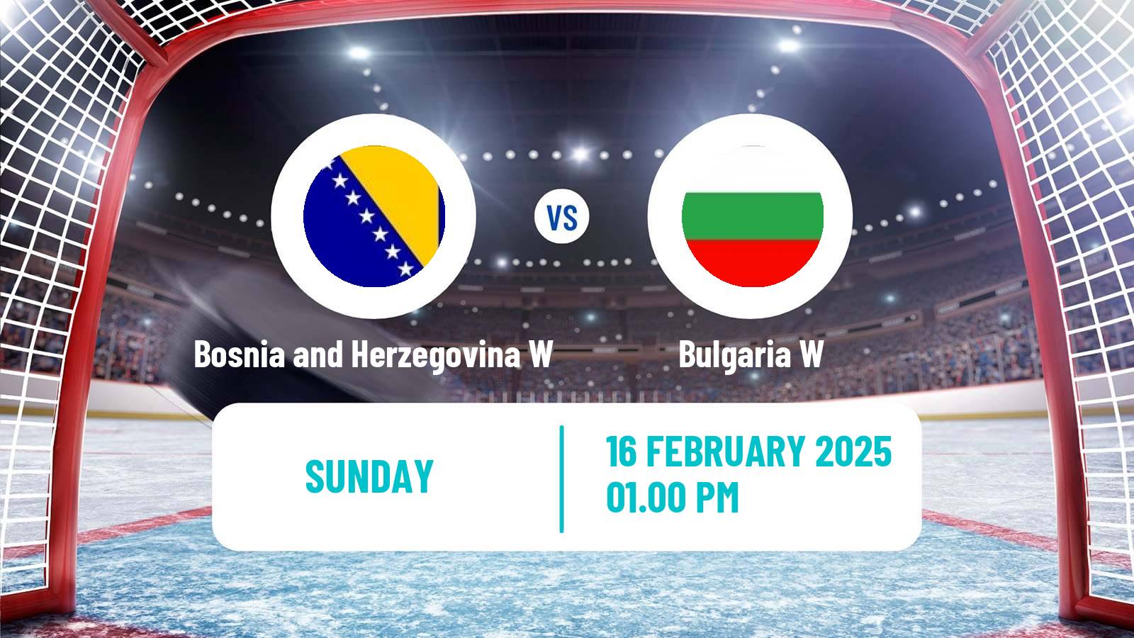 Hockey IIHF World Championship IIIB Women Bosnia and Herzegovina W - Bulgaria W