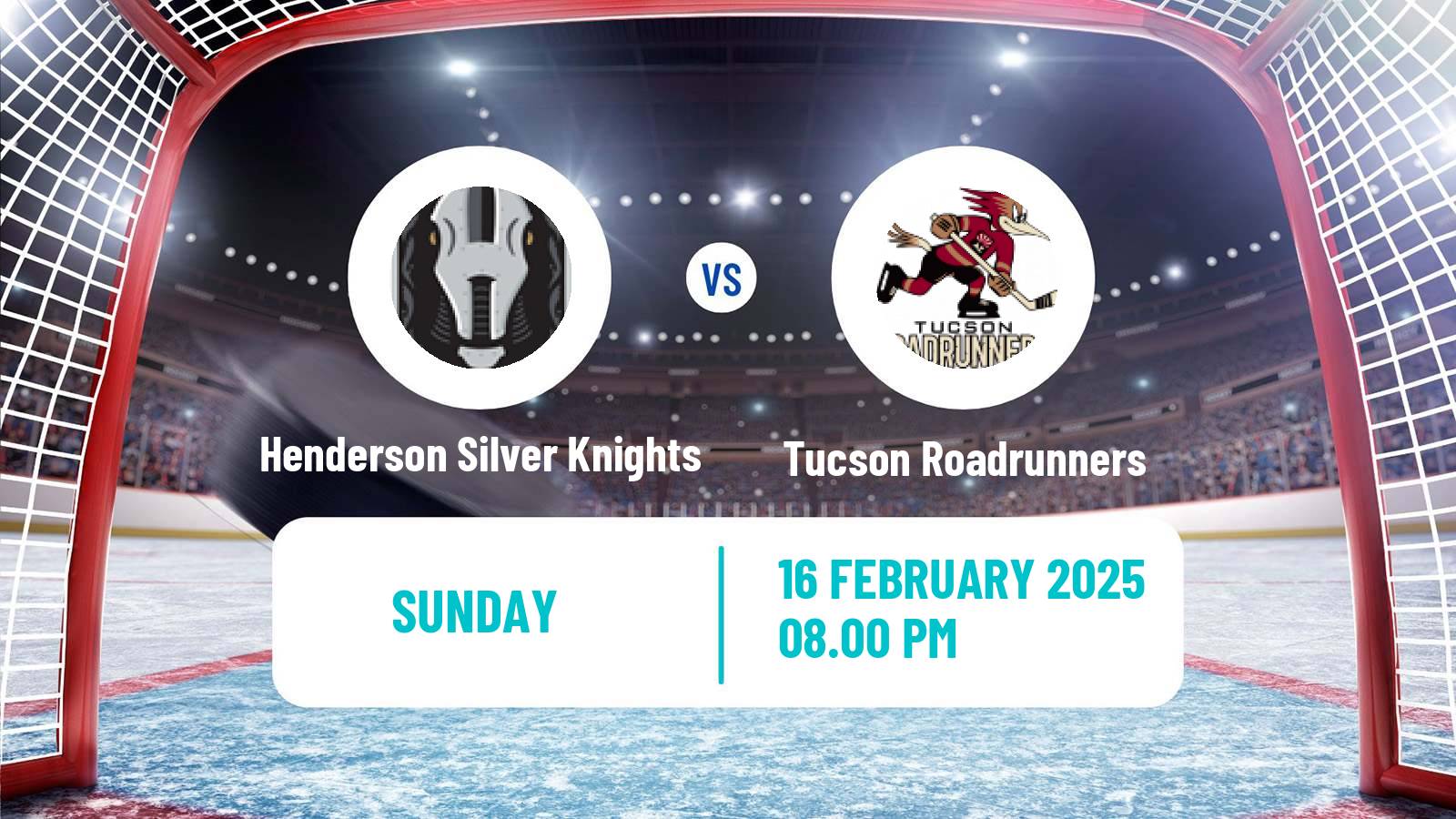 Hockey AHL Henderson Silver Knights - Tucson Roadrunners