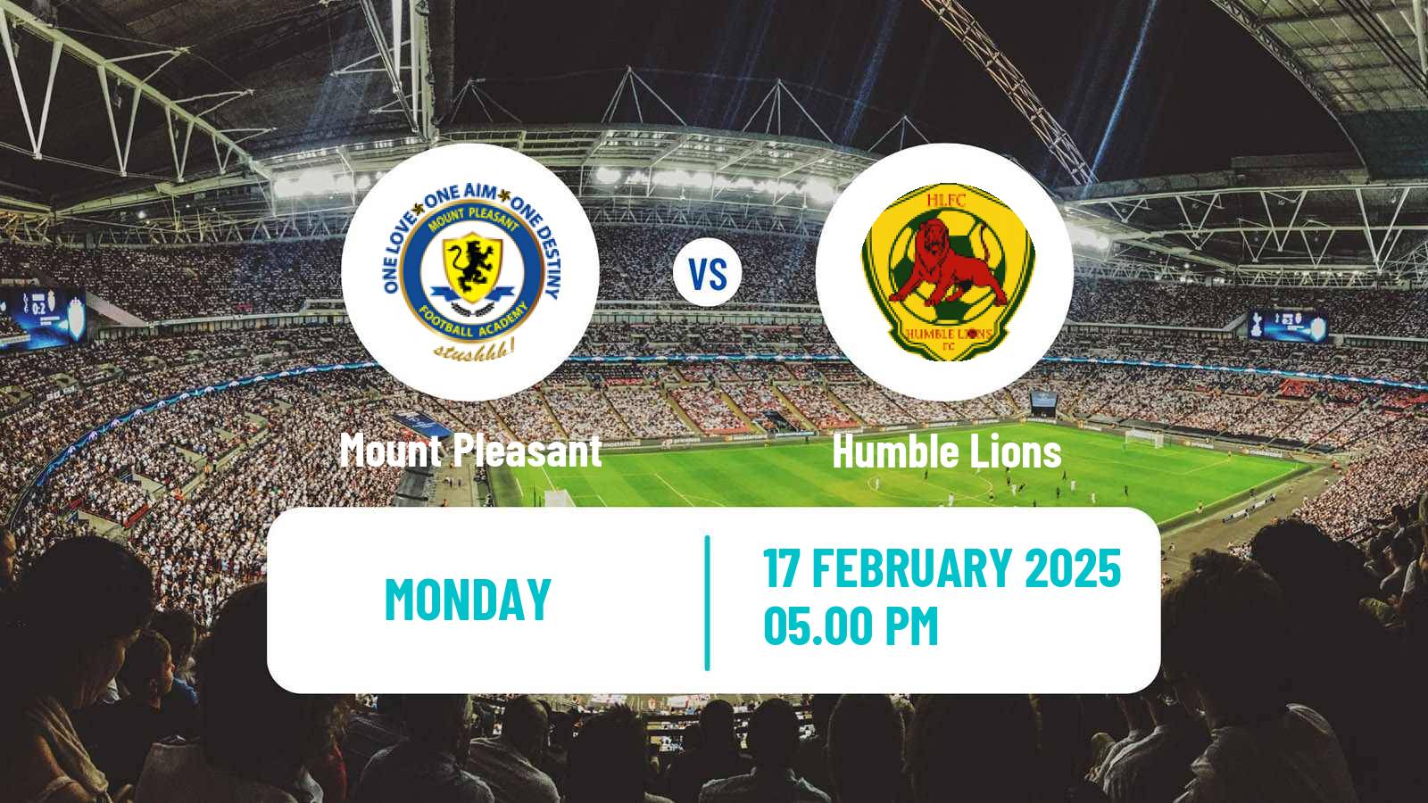 Soccer Jamaica National Premier League Mount Pleasant - Humble Lions