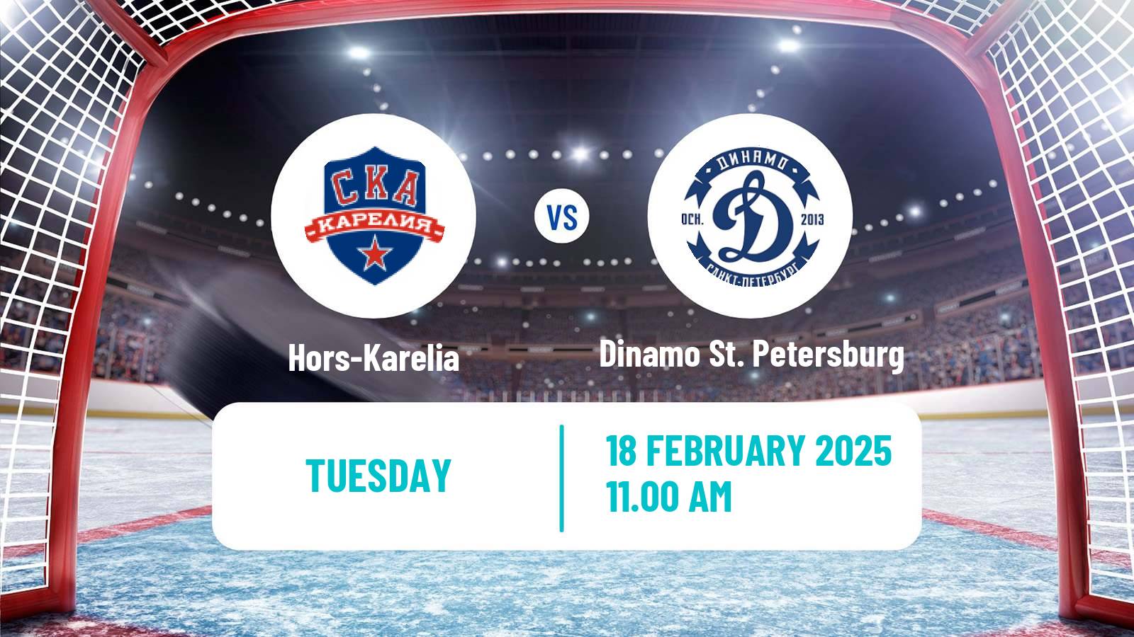 Hockey MHL Hors-Karelia - Dinamo St. Petersburg