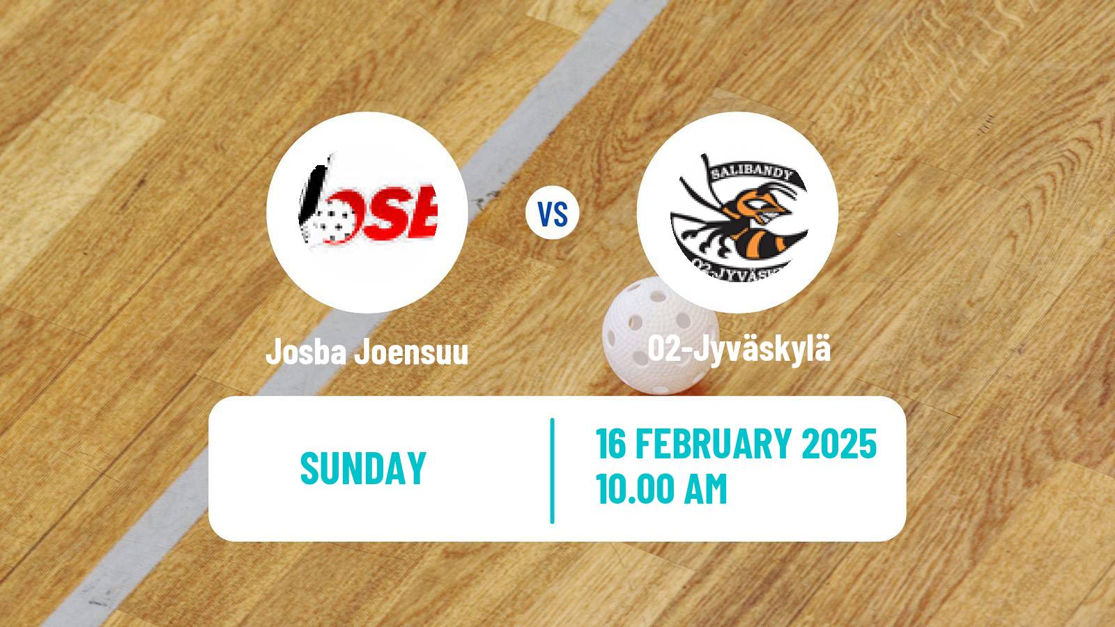 Floorball Finnish Divari Josba Joensuu - O2-Jyväskylä