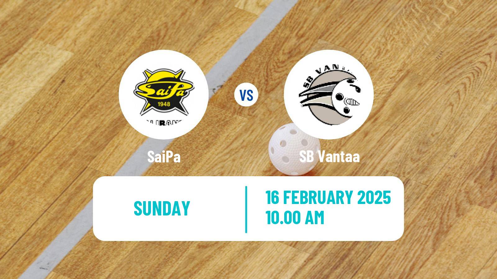 Floorball Finnish Divari SaiPa - SB Vantaa