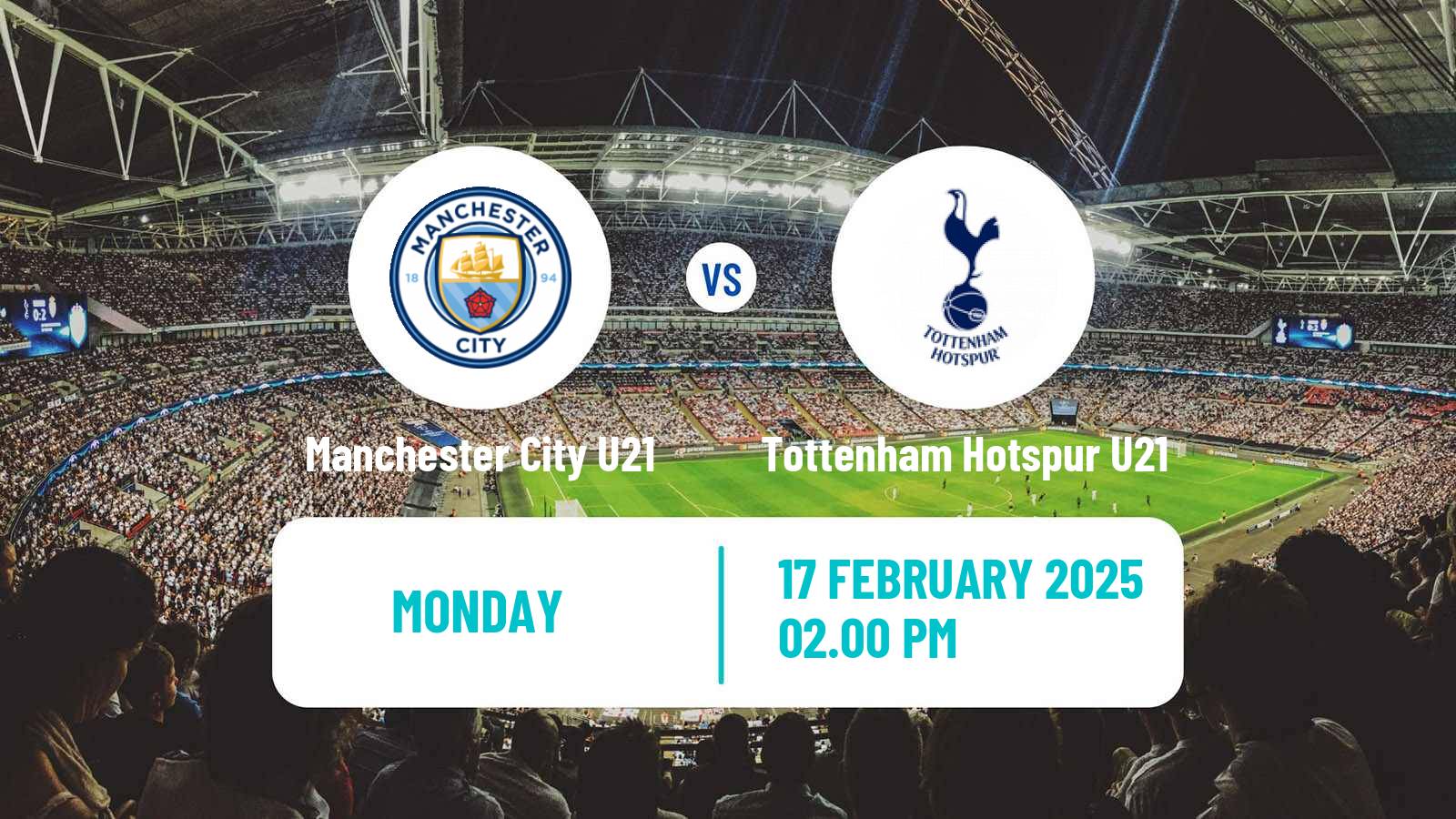 Soccer English Premier League 2 Manchester City U21 - Tottenham Hotspur U21