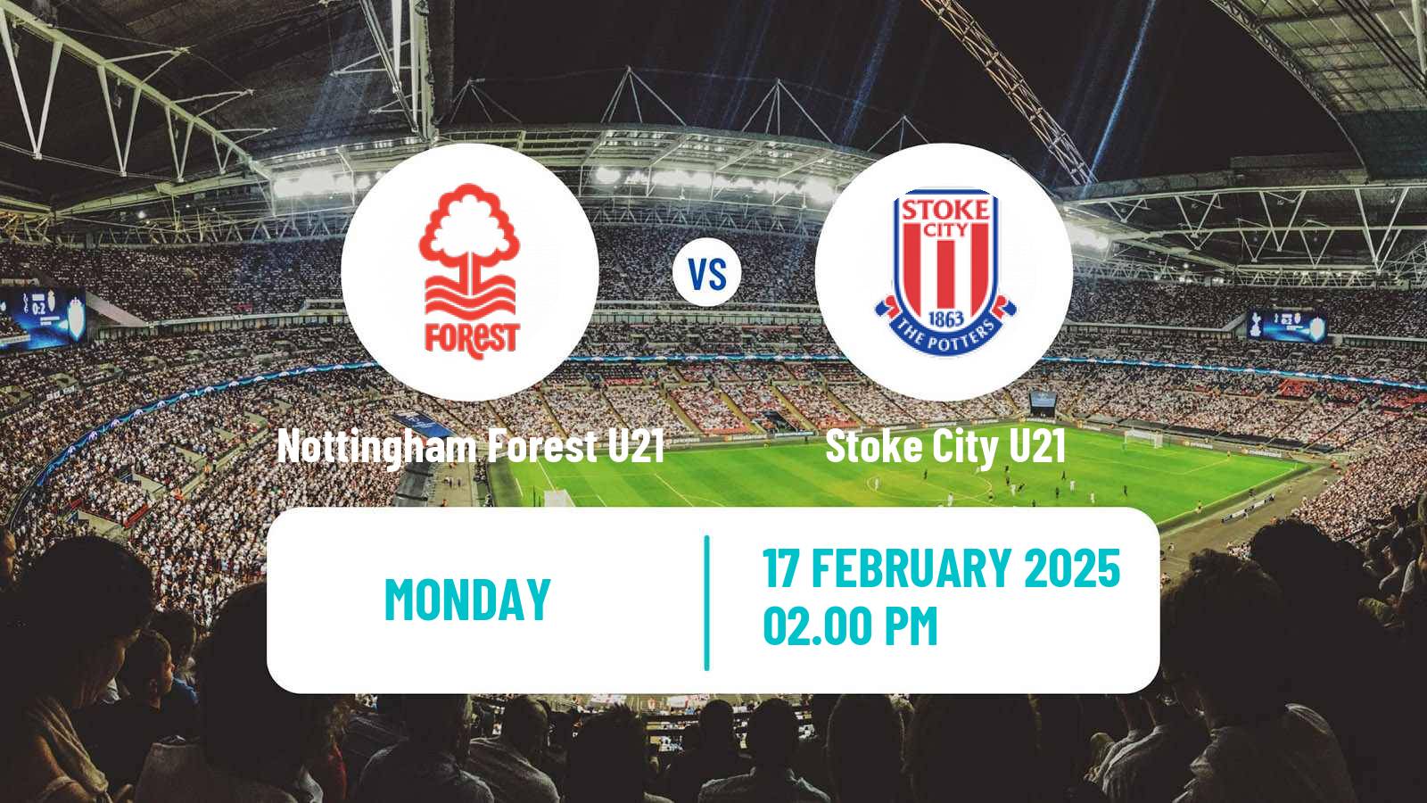 Soccer English Premier League 2 Nottingham Forest U21 - Stoke City U21