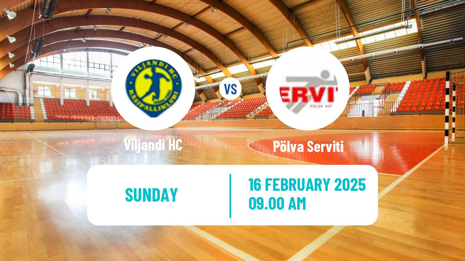 Handball Estonian Meistriliiga Handball Viljandi - Pölva Serviti