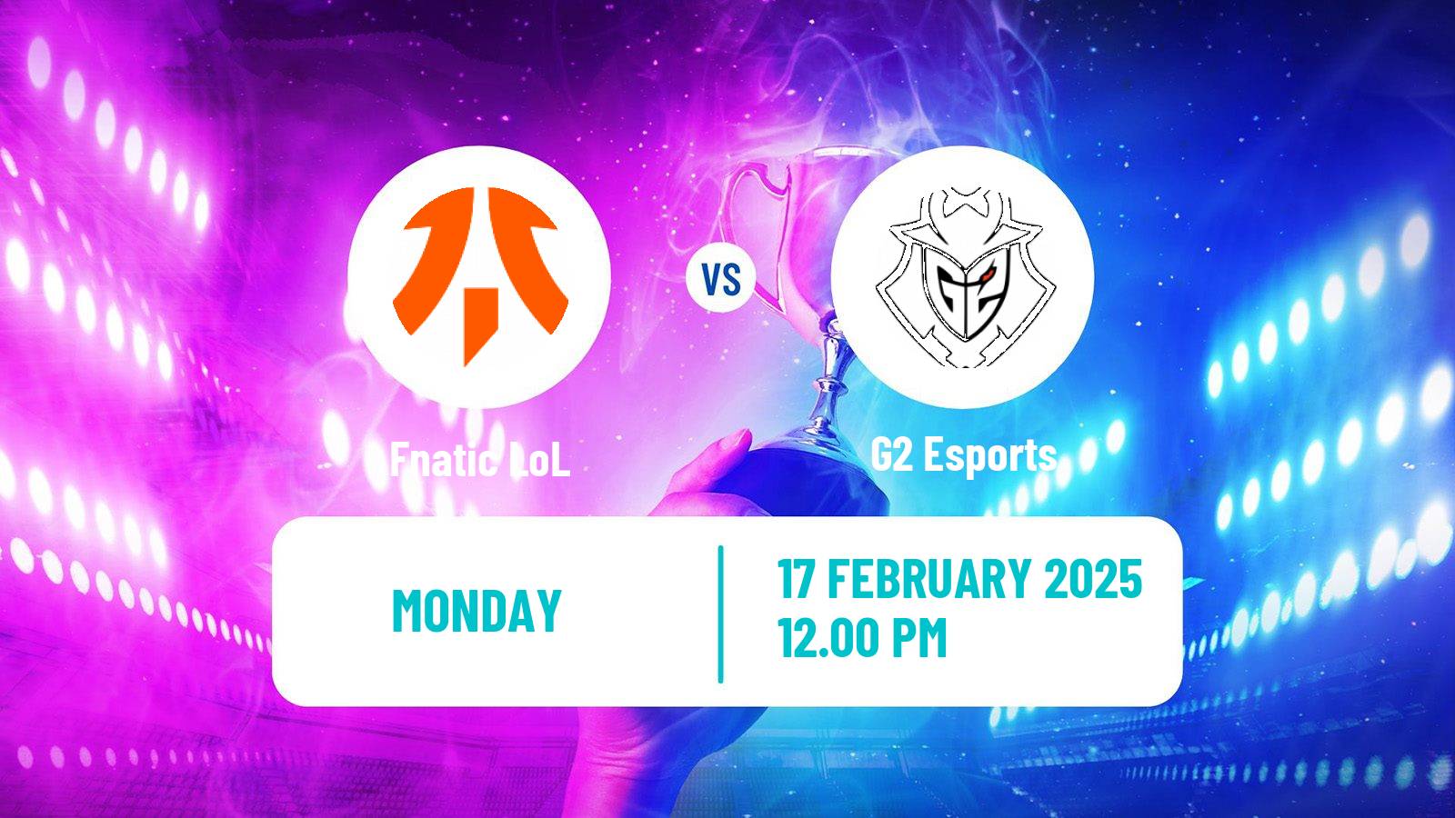 Esports League Of Legends Lec Fnatic - G2 Esports