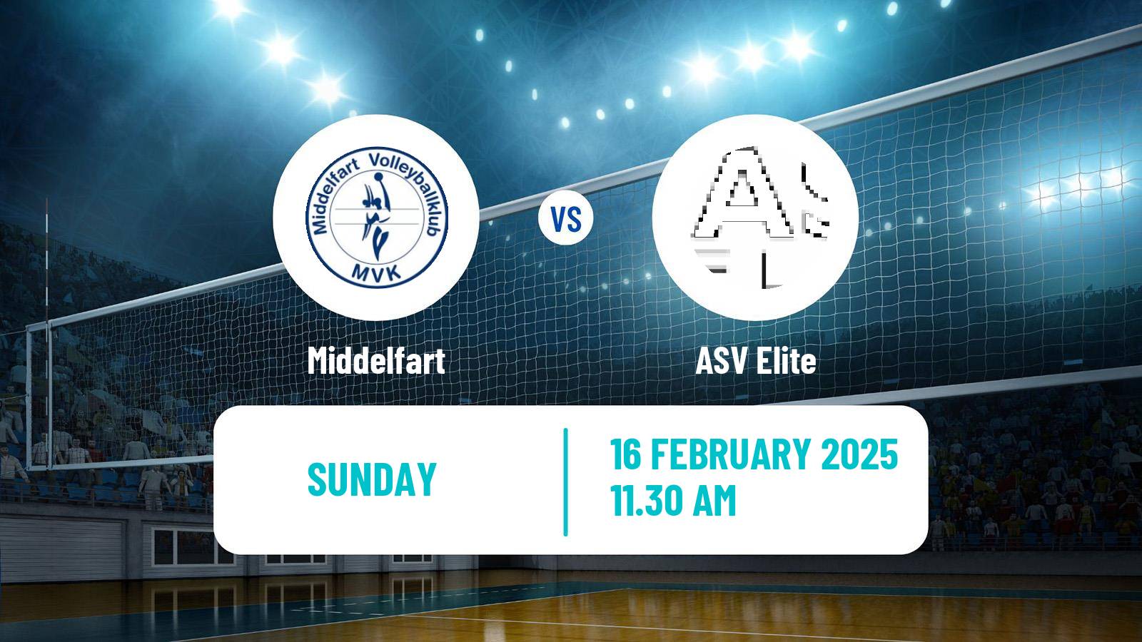 Volleyball Danish Volleyligaen Middelfart - ASV Elite