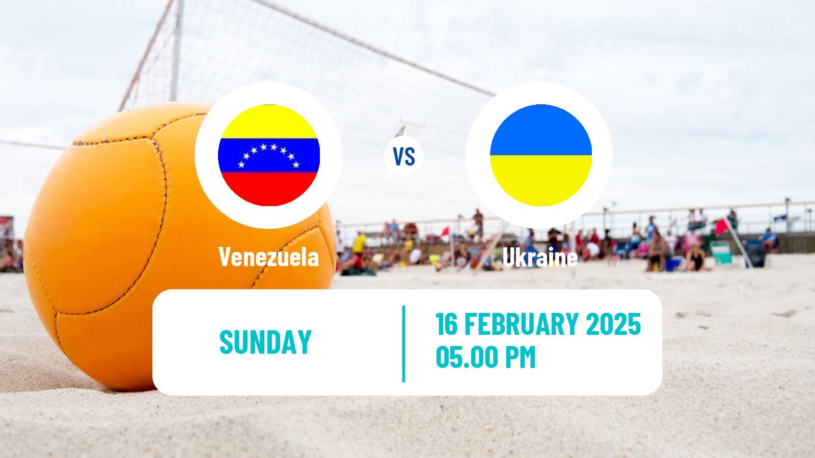 Beach soccer El Salvador Cup Venezuela - Ukraine