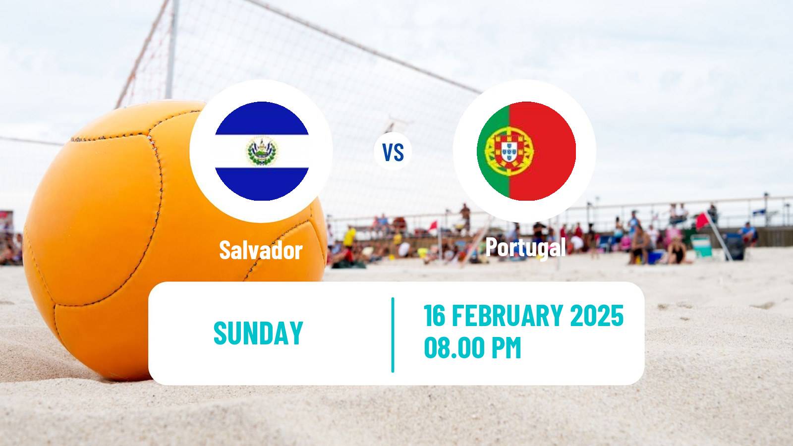 Beach soccer El Salvador Cup Salvador - Portugal