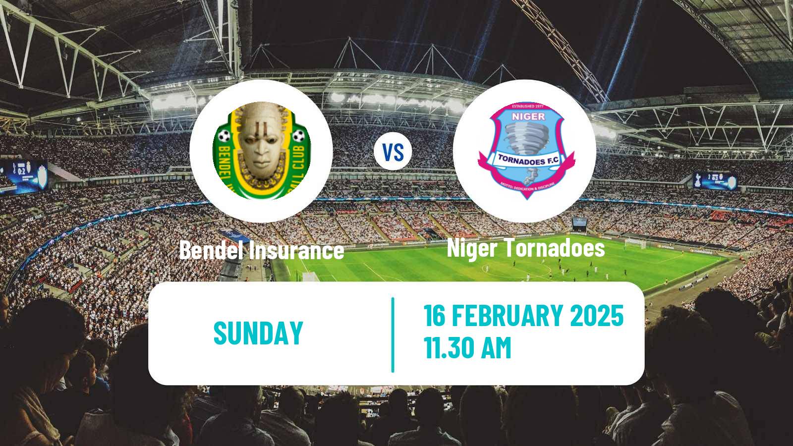 Soccer Nigerian Premier League Bendel Insurance - Niger Tornadoes