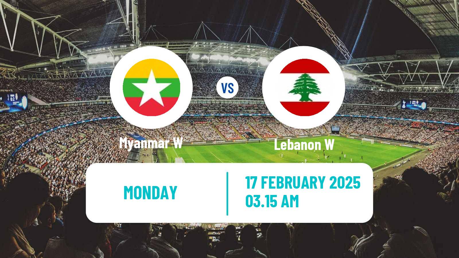 Soccer Friendly International Women Myanmar W - Lebanon W