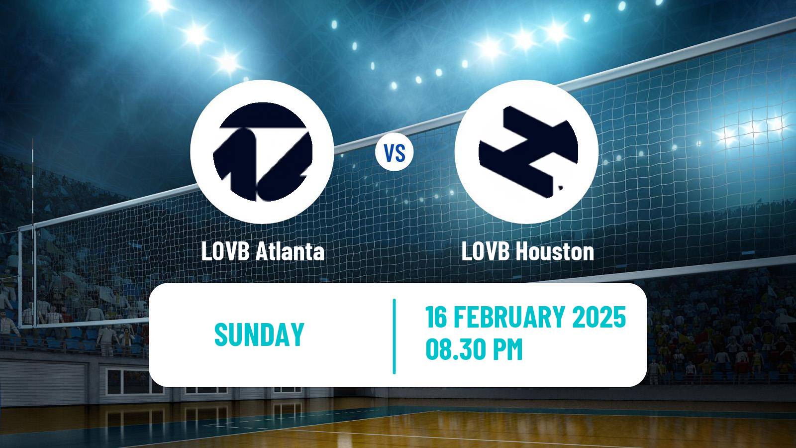 Volleyball LOVB Women Atlanta - Houston