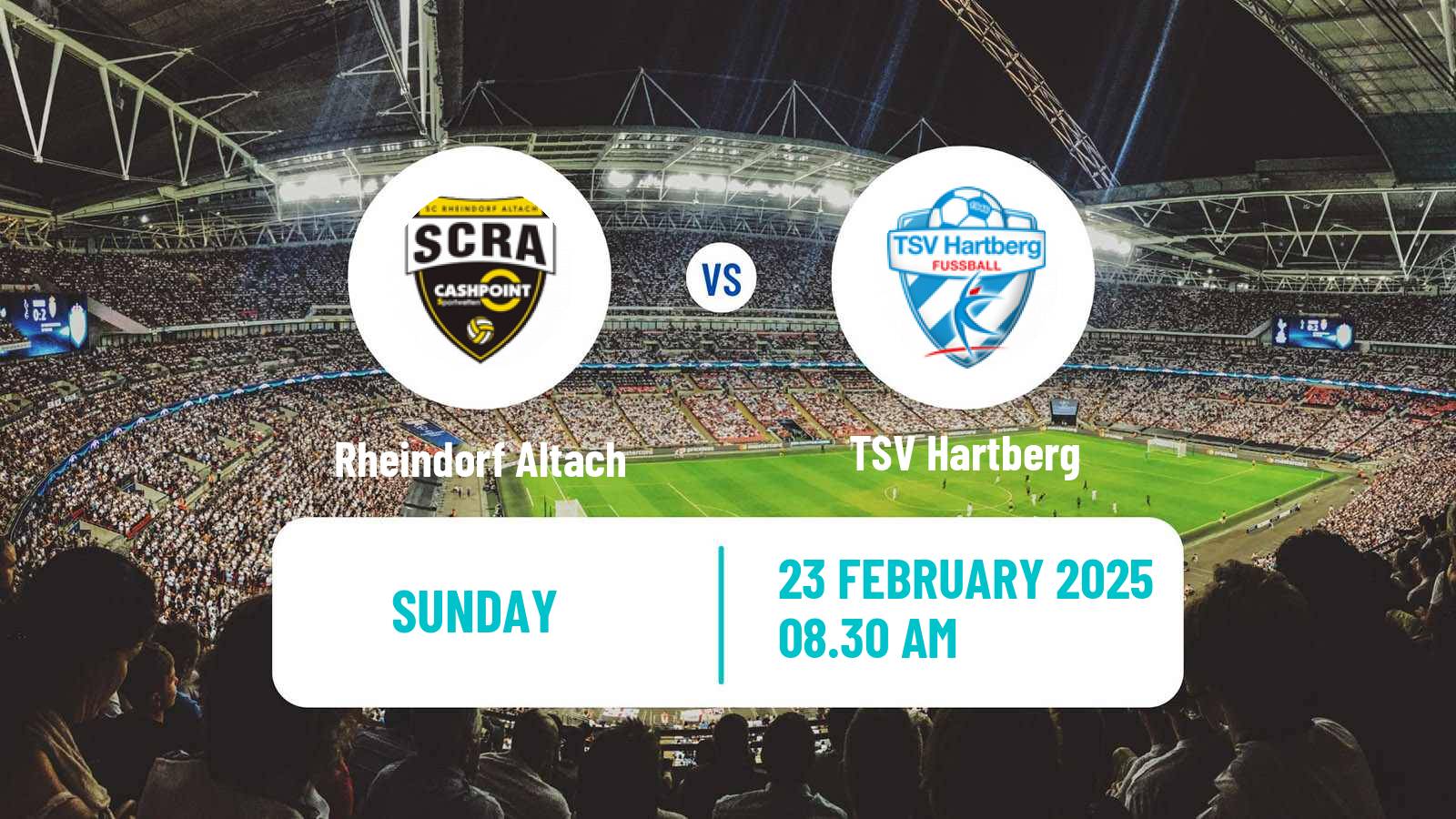 Soccer Austrian Bundesliga Rheindorf Altach - Hartberg