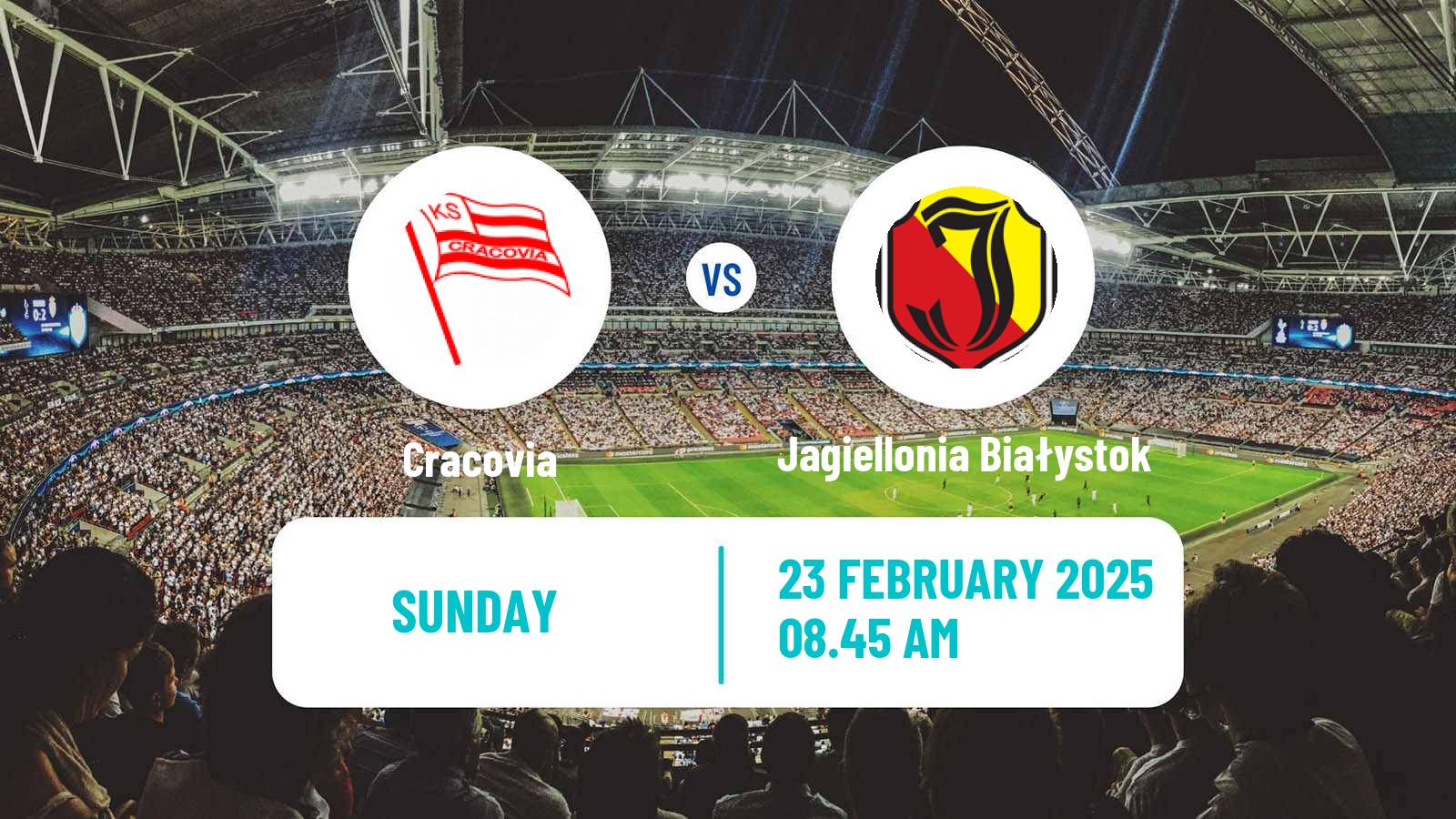 Soccer Polish Ekstraklasa Cracovia - Jagiellonia Białystok