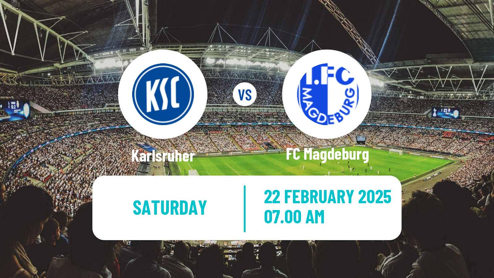 Soccer German 2 Bundesliga Karlsruher - Magdeburg