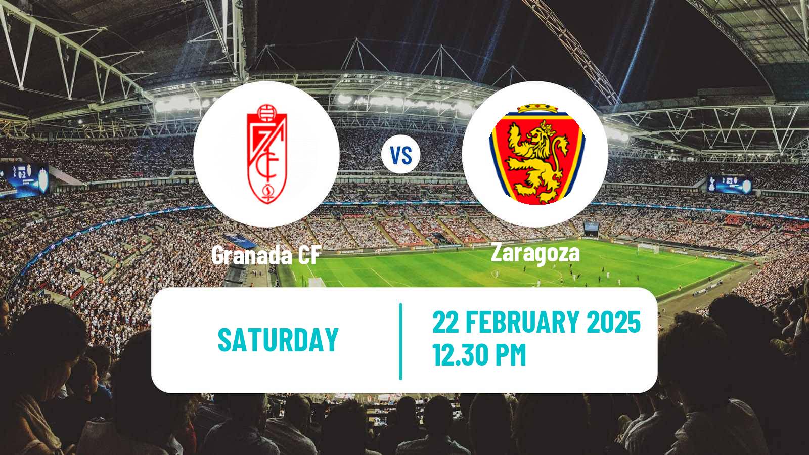 Soccer Spanish LaLiga2 Granada - Zaragoza