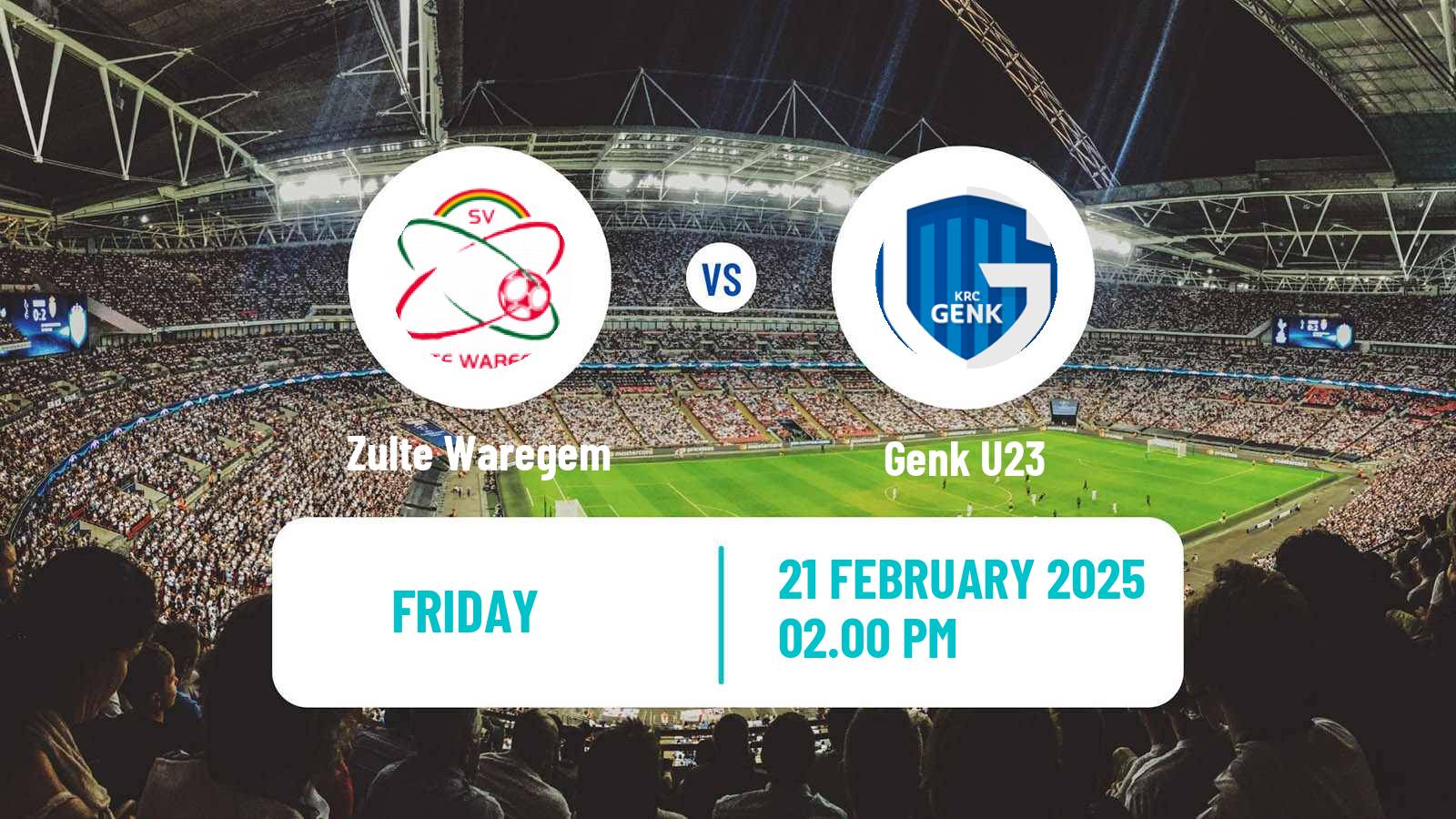 Soccer Belgian Сhallenger Pro League Zulte Waregem - Genk U23