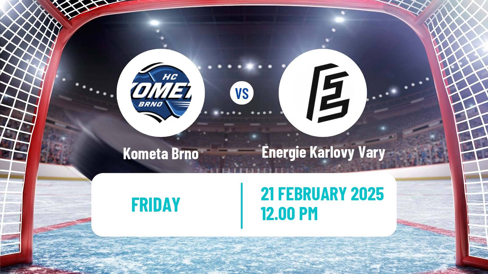 Hockey Czech Extraliga Kometa Brno - Energie Karlovy Vary