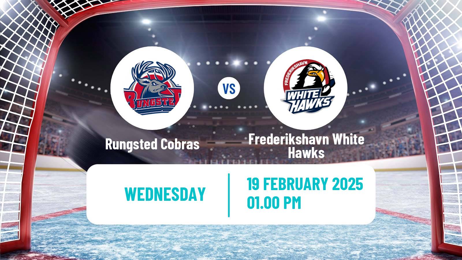 Hockey Danish Ishockey Ligaen Rungsted Cobras - Frederikshavn White Hawks